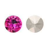 Heliotrope Xirius Chaton Shape高品質のガラス先の尖った派手なラインストーン